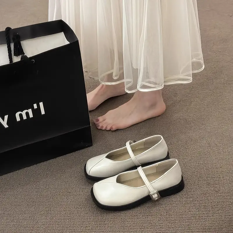Japanese Style Mary Jane Flats Silver Women 2025 โ feature 7
