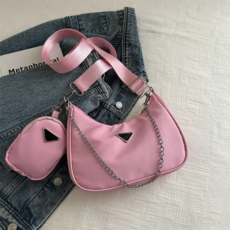Pink Korean Style Crossbody Bag for Women 2024 - Image 3