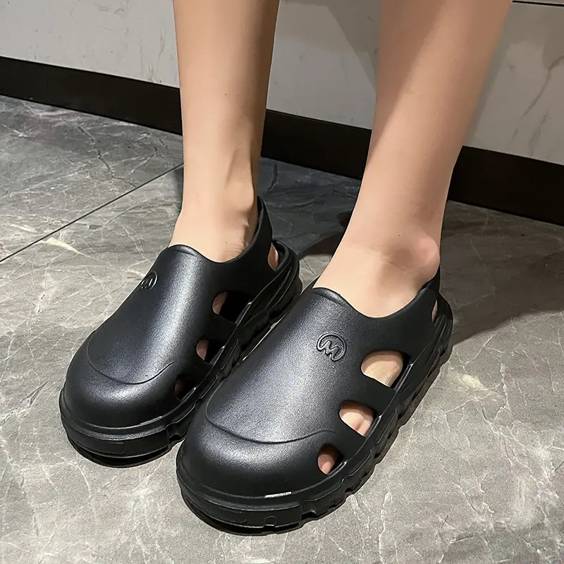 Baotou Half Slippers Women's 2024 New Summer Outer Wear EVA Non-slip Seaside Beach Shoes Casual Office Sandals - Image 6
