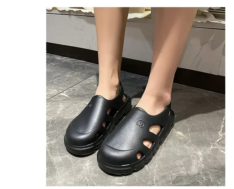 Baotou Half Slippers Women's 2024 New Summer Outer Wear EVA Non-slip Seaside Beach Shoes Casual Office Sandals — feature 17