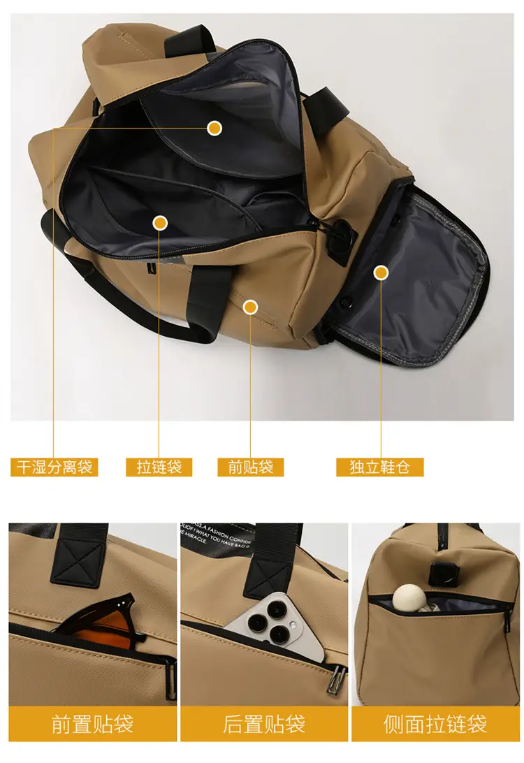 Black 2024 New Single Shoulder Messenger Bag — feature 8