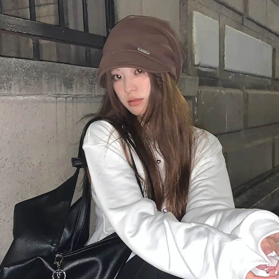 Japanese Style Duck Tongue Cap for Kids Autumn Winter Brown - Image 10