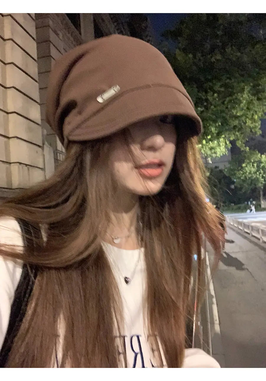 Japanese Style Duck Tongue Cap for Kids Autumn Winter Brown — feature 8
