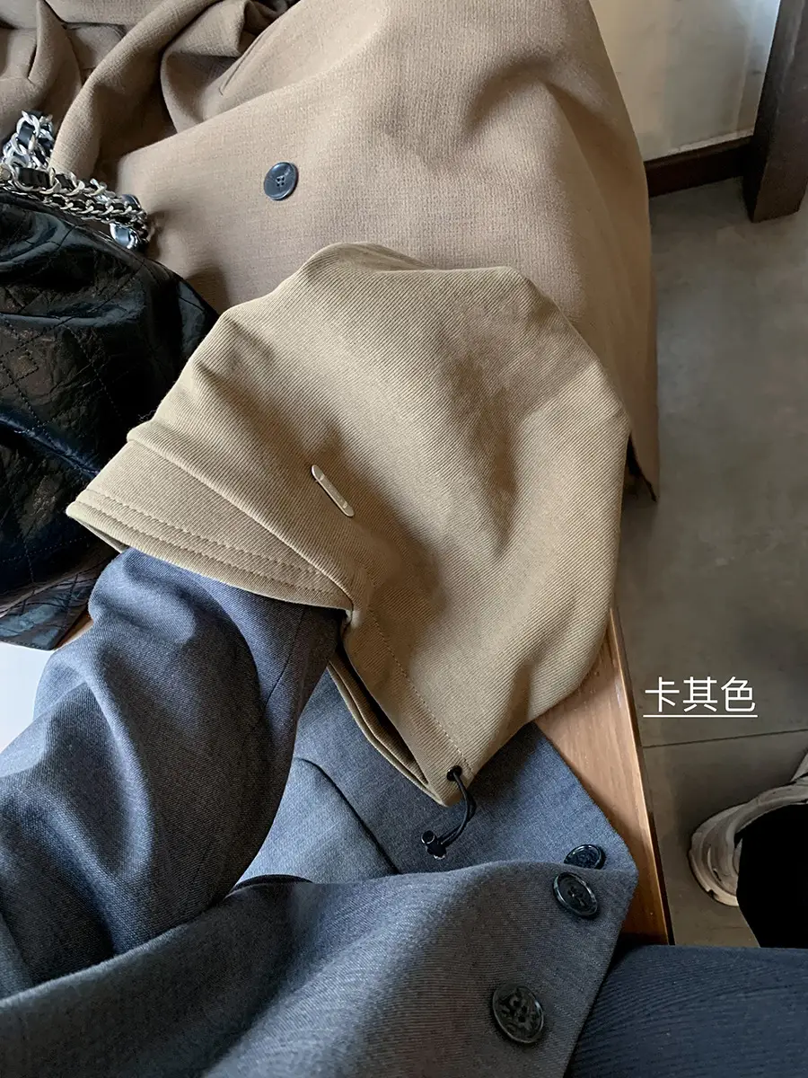 Japanese Style Duck Tongue Cap for Kids Autumn Winter Brown - Image 4
