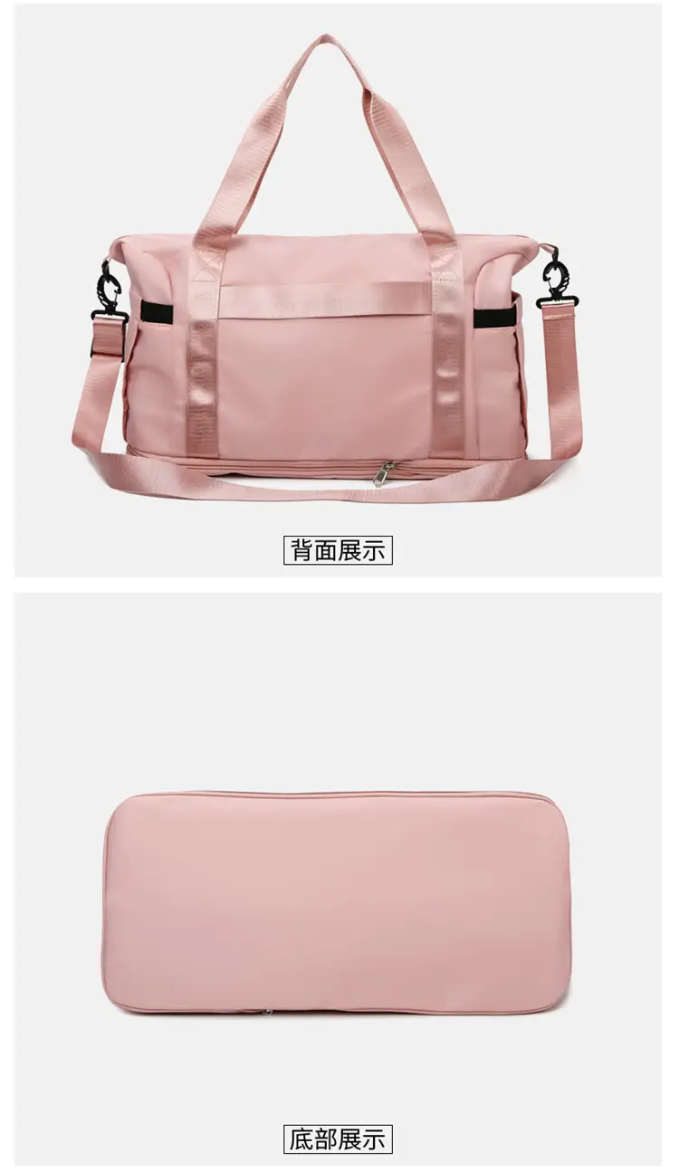 Women's Large Crossbody Travel Bag Light White — feature 10