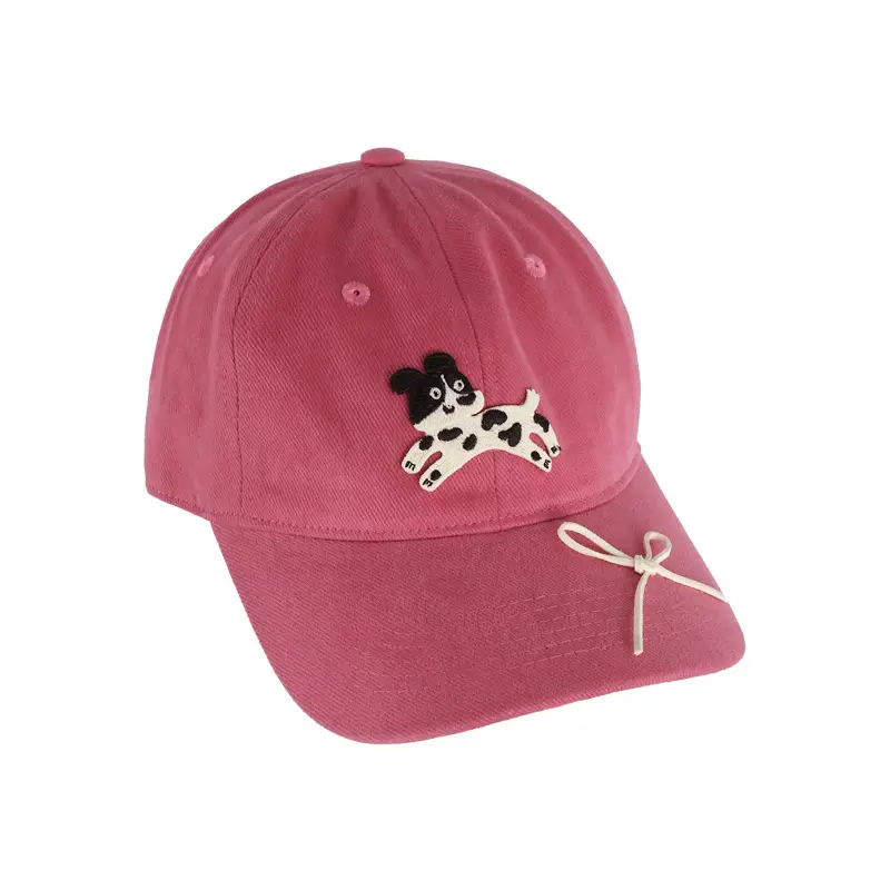 Women's Cartoon Cap with Bow Duck Tongue Design - Image 10