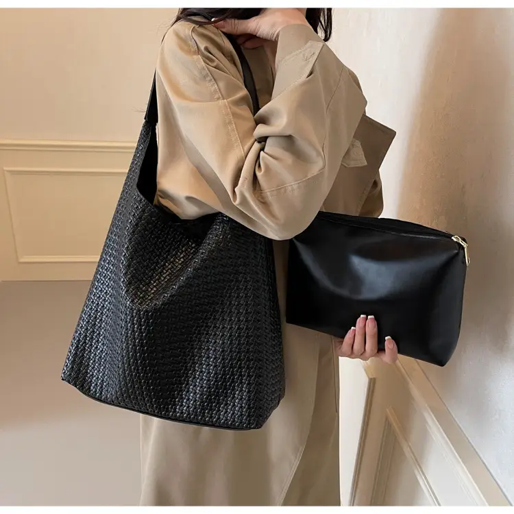 Women's Large Capacity Woven Tote Bag Summer 2024 — feature 20