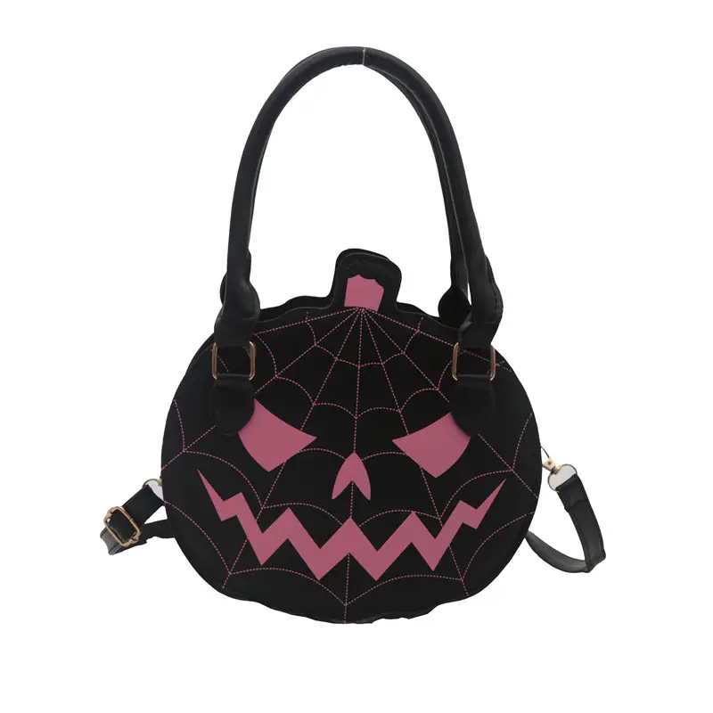 Halloween Pumpkin Shoulder Bag Orange 2024 - Image 8