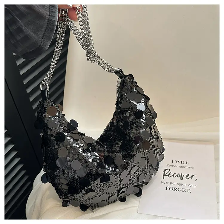 Black Sequin Crossbody Bag for Women 2024 — feature 20