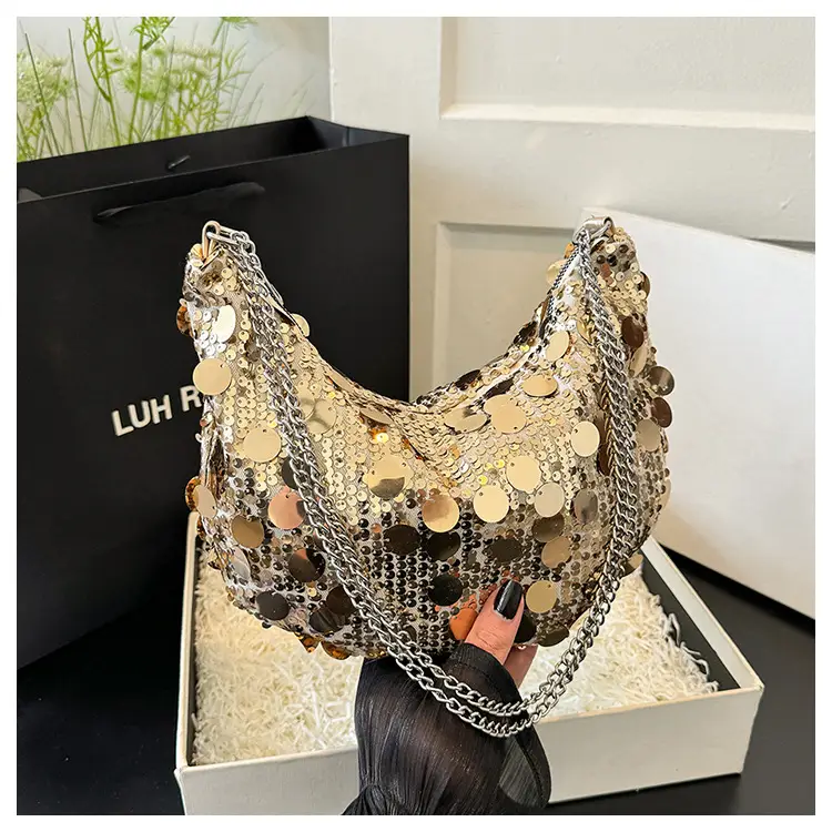 Black Sequin Crossbody Bag for Women 2024 — feature 26