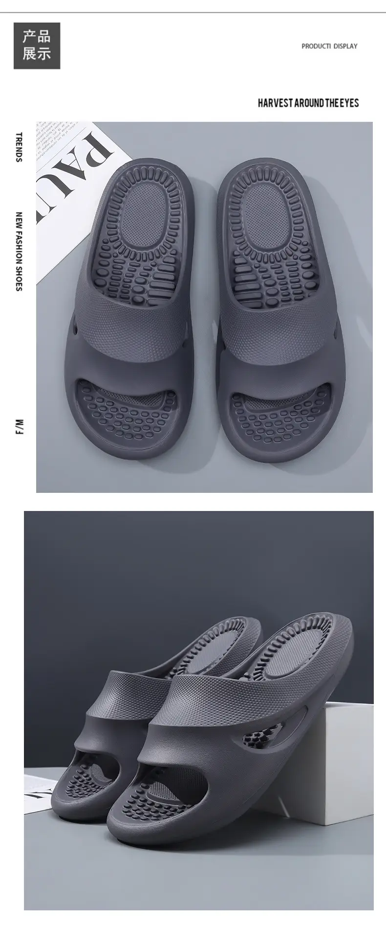 Slippers Women's Summer Outdoor Wear Thick Bottom Non-slip Slides Women's Casual Shit Feeling Beach Sandals Women's Wholesale — feature 8