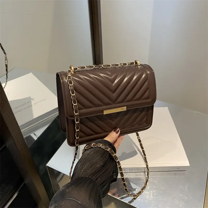 Black Quilted Crossbody Bag for Women 2024 - Image 6