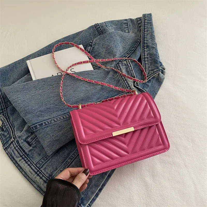 Black Quilted Crossbody Bag for Women 2024 - Image 5