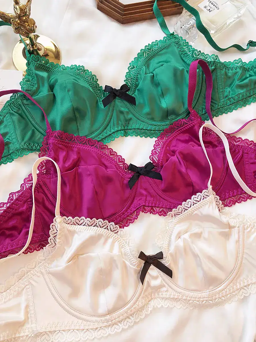 Green Lace Underwear Set for Women Summer Wear — feature 37