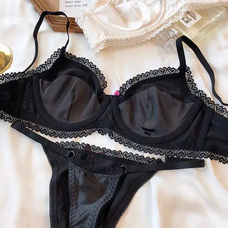 Green Lace Underwear Set for Women Summer Wear — feature 45