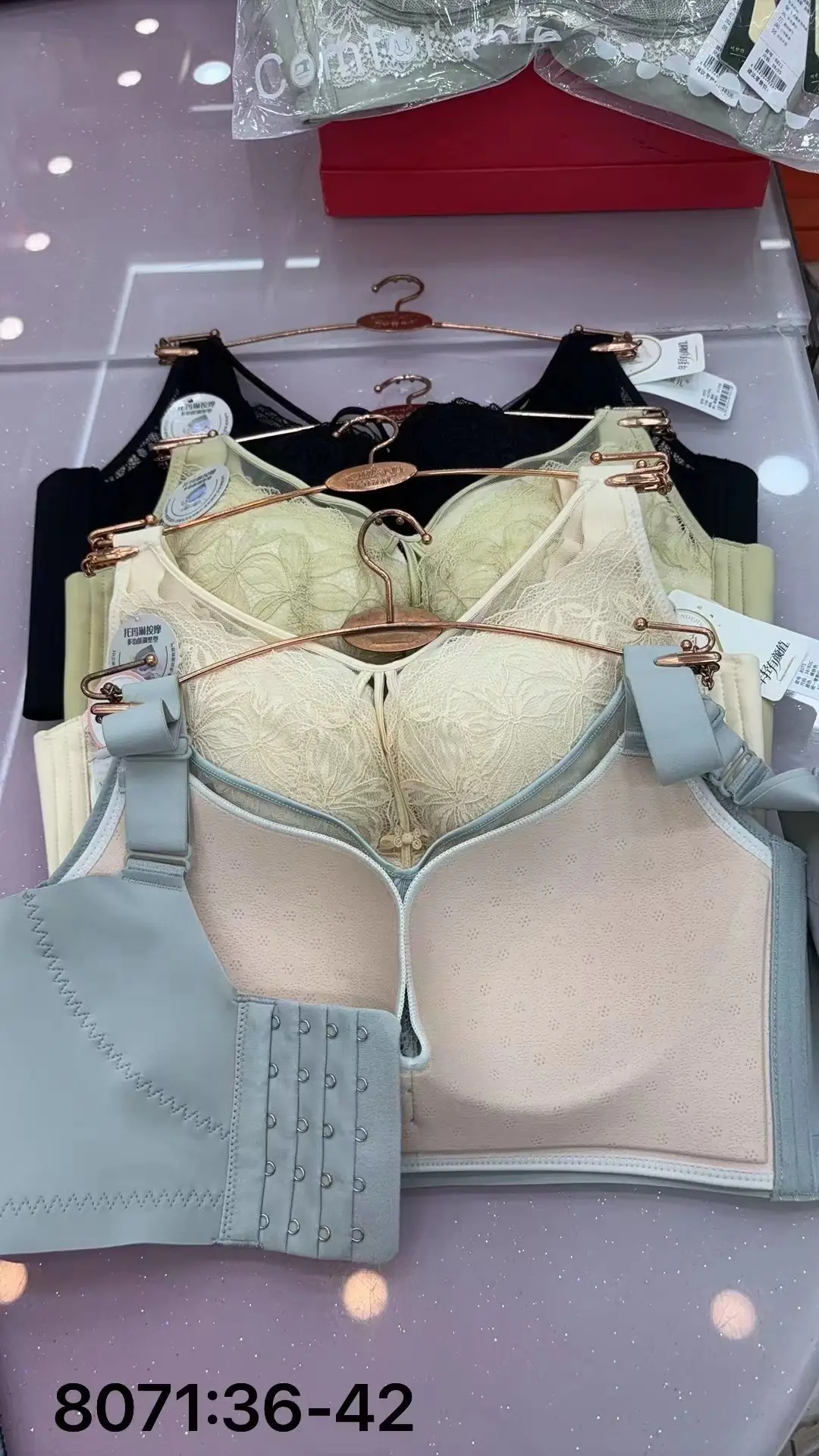 Red Underwear with Adjustable Straps for Women — feature 12