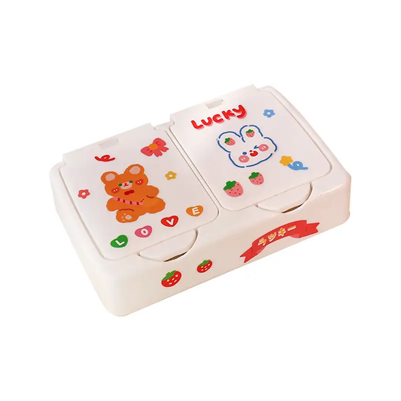 Children's Hair Accessories Storage Box Little Girl's Rubber Band Hair Clip Hair Strap Hair Strap Headband Jewelry Box Girls' Desktop Drawer Type