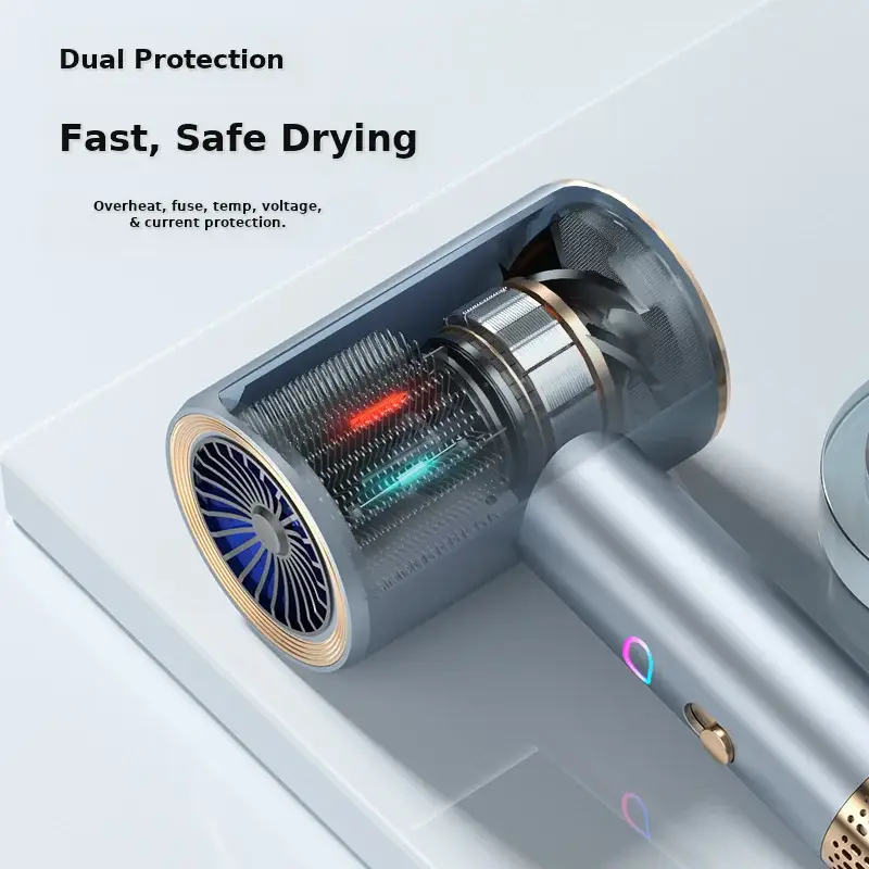 2024 New High Power Hair Dryer with Warm & Light Mode — feature 5