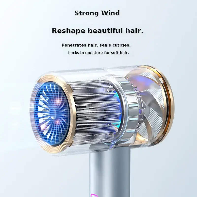 2024 New High Power Hair Dryer with Warm & Light Mode — feature 7