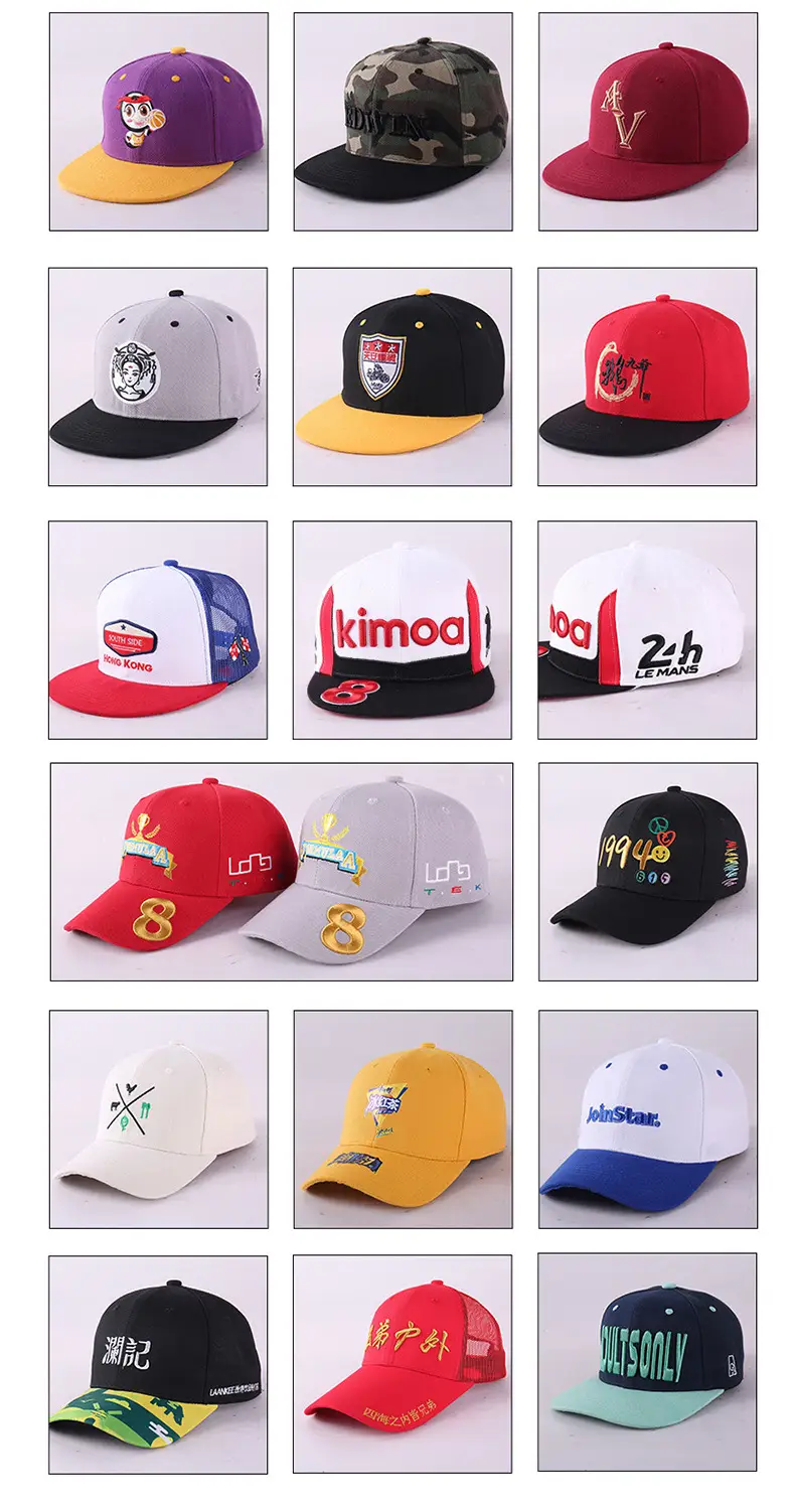 Purple Cotton Peaked Baseball Cap Customizable — feature 15