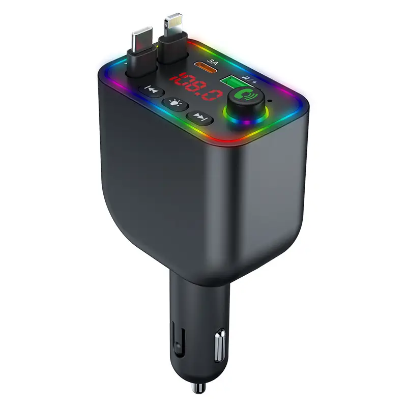 Car Bluetooth Speaker Fast Charge 4-in-1 Charger - Image 6