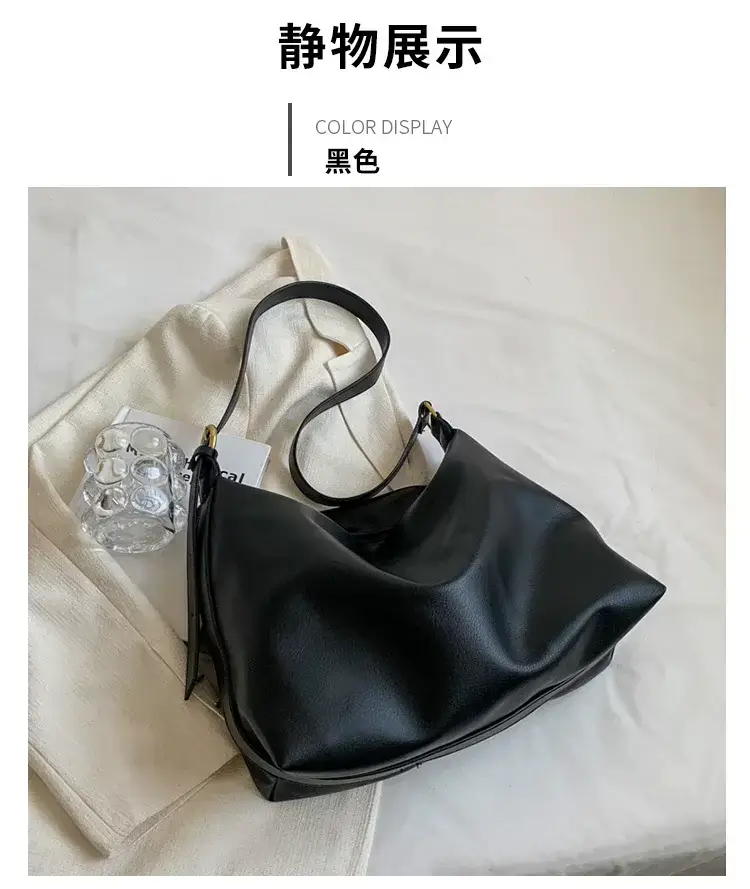 Brown Leather Shoulder Bag Women Autumn Winter — feature 11