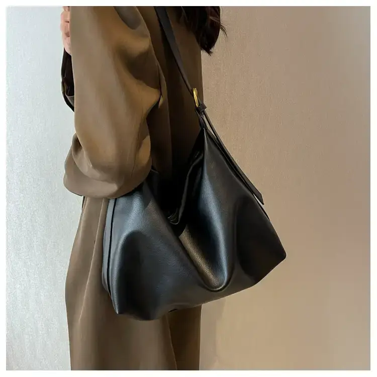 Brown Leather Shoulder Bag Women Autumn Winter — feature 14