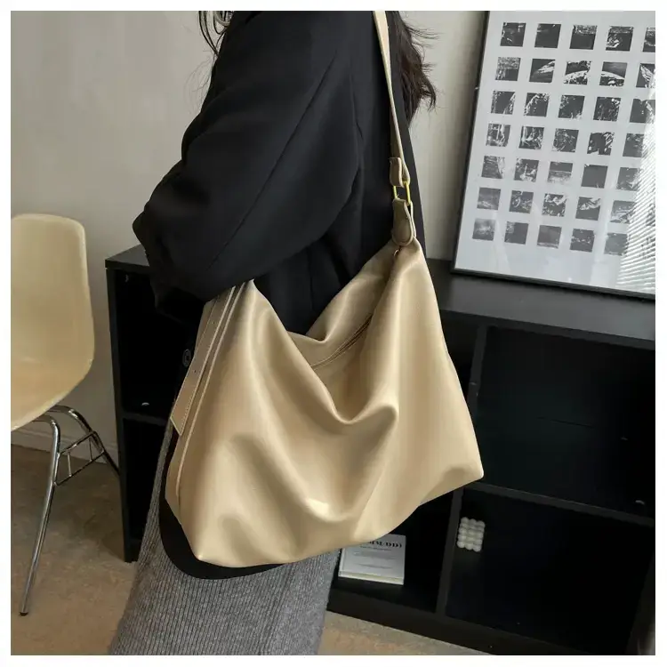 Brown Leather Shoulder Bag Women Autumn Winter — feature 19