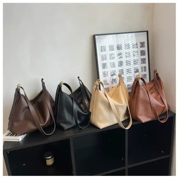 Brown Leather Shoulder Bag Women Autumn Winter — feature 24
