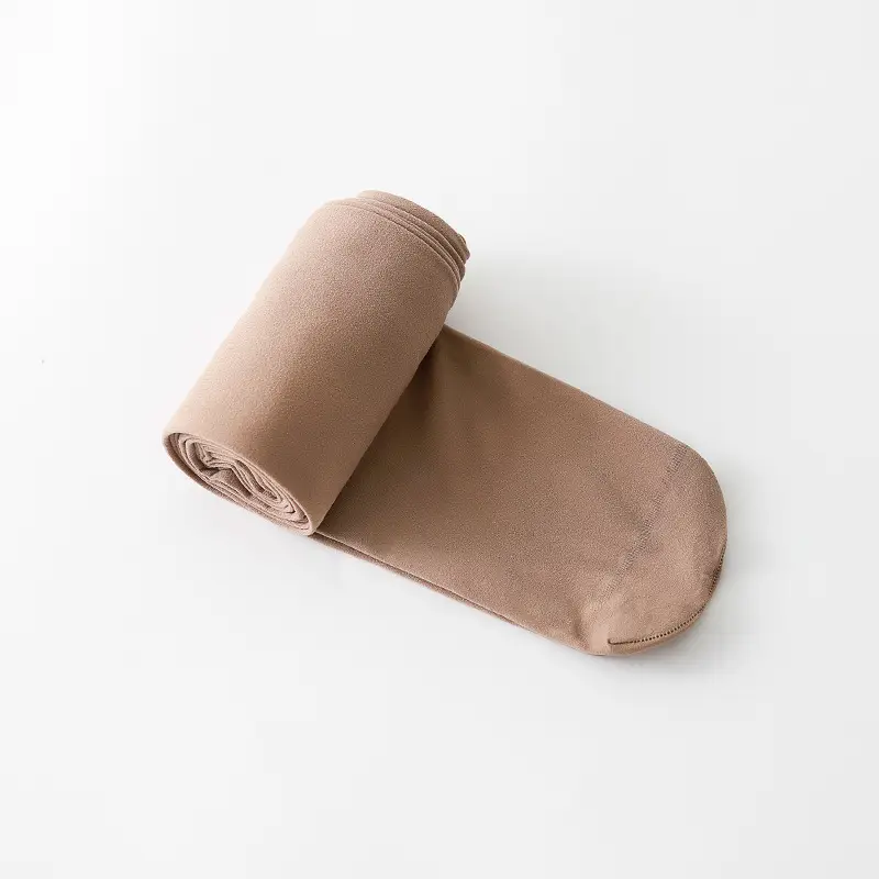 Spring and autumn 80d velvet pantyhose thin slightly thick autumn wear light leg bottoming socks light flesh color stockings