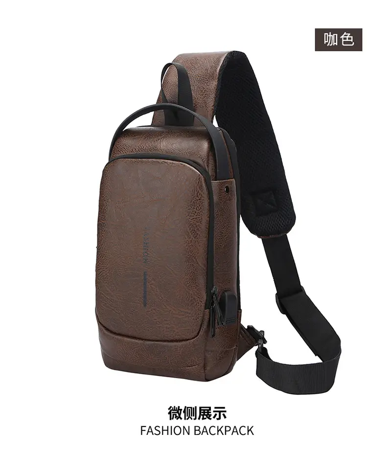 Trendy Leather Crossbody Bag with Password Lock & Anti-Theft — feature 30