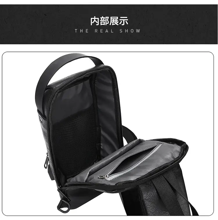 Trendy Leather Crossbody Bag with Password Lock & Anti-Theft — feature 45