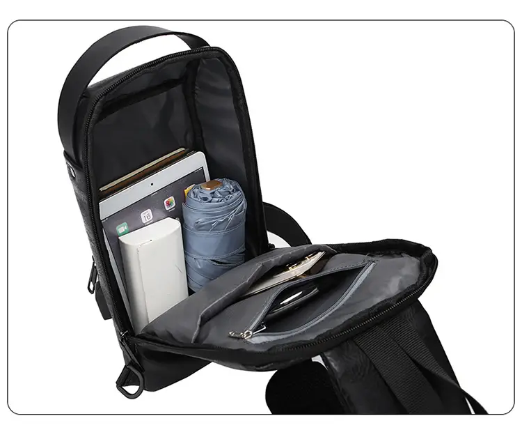 Trendy Leather Crossbody Bag with Password Lock & Anti-Theft — feature 46