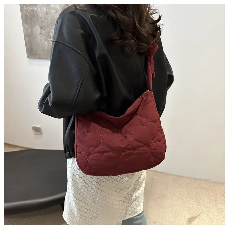 Korean Crossbody Bag 2024 Cotton Padded Winter — feature 20
