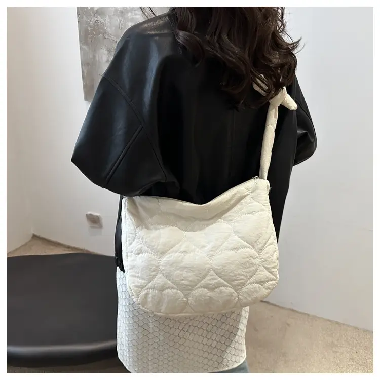 Korean Crossbody Bag 2024 Cotton Padded Winter — feature 29