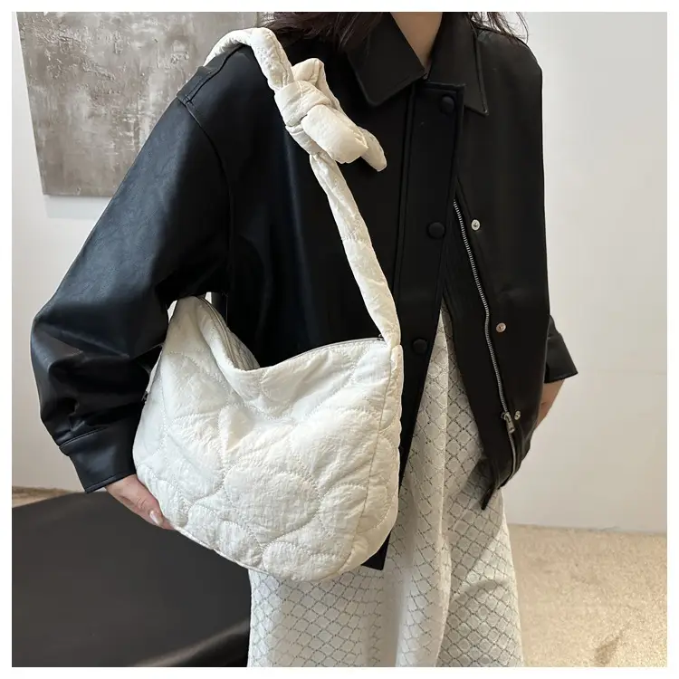 Korean Crossbody Bag 2024 Cotton Padded Winter — feature 32