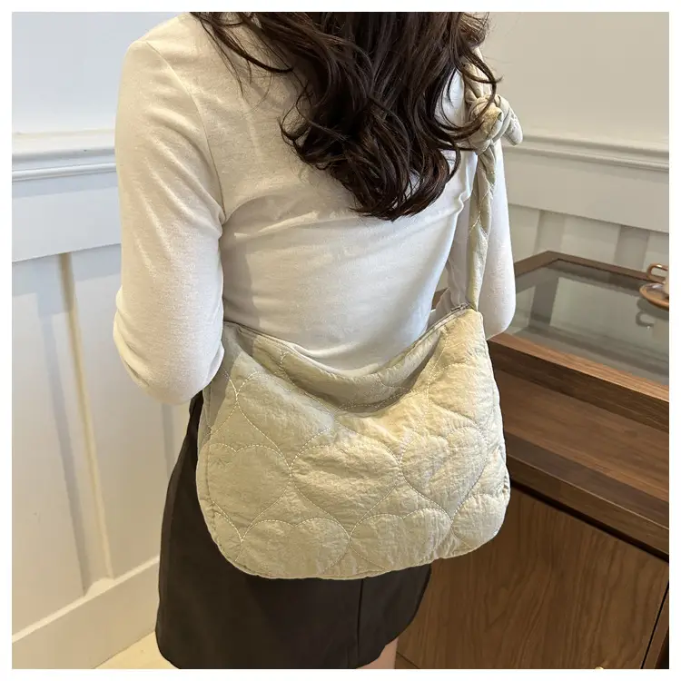 Korean Crossbody Bag 2024 Cotton Padded Winter — feature 46
