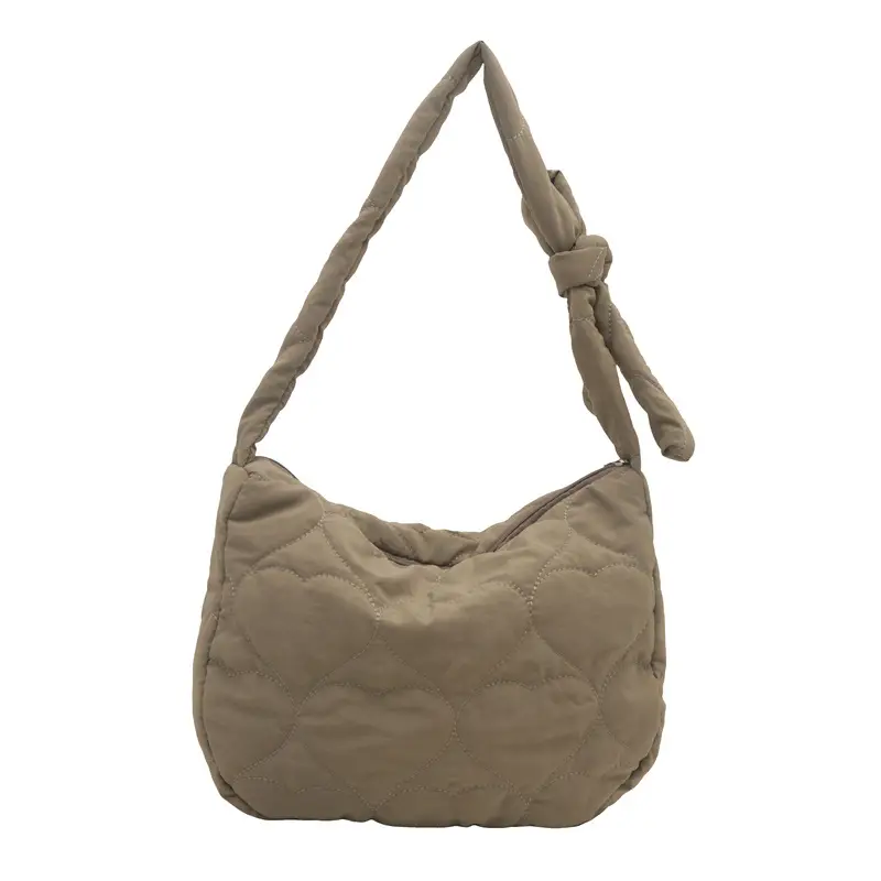 Korean Crossbody Bag 2024 Cotton Padded Winter - Image 5