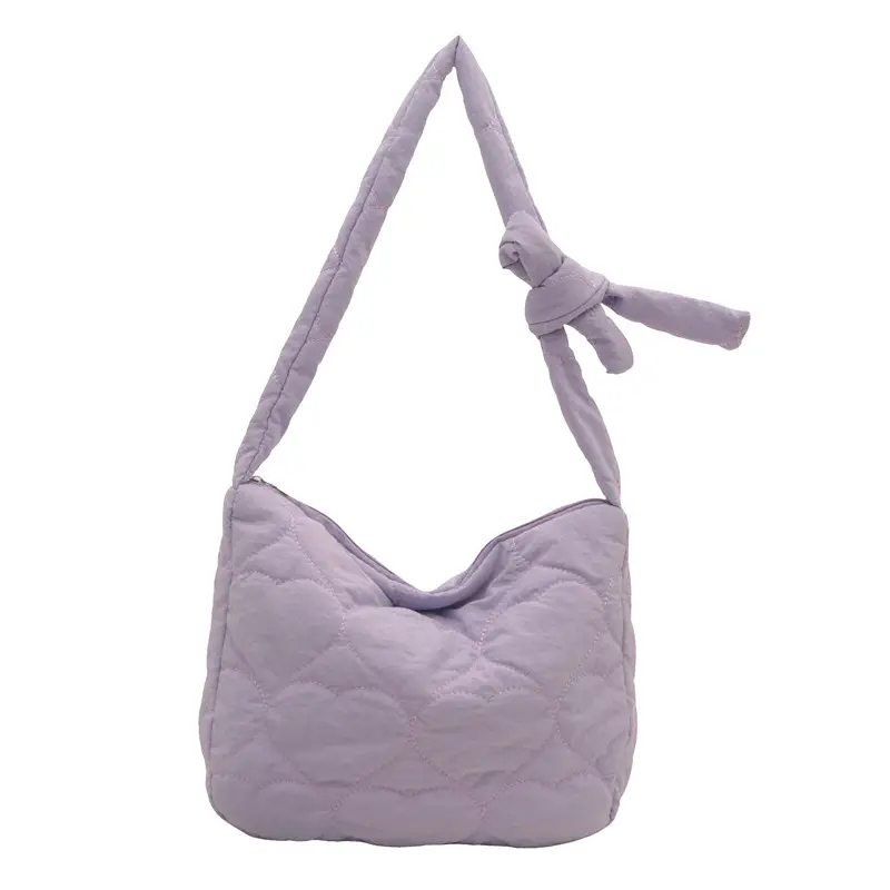 Korean Crossbody Bag 2024 Cotton Padded Winter - Image 6