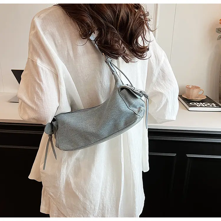 Retro Red Soft Leather Commuter Bag for Women — feature 22