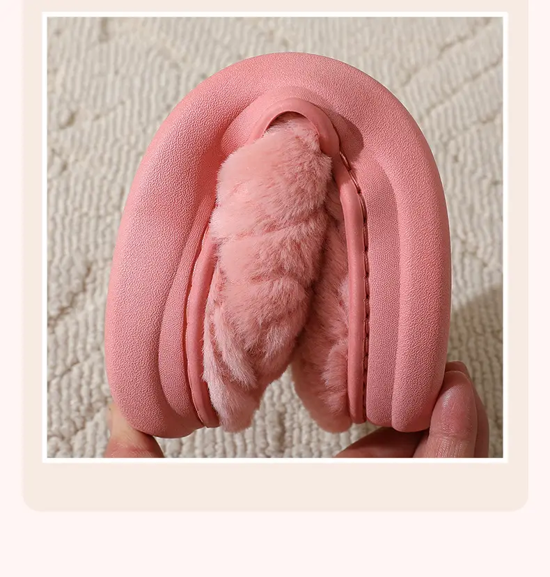 2026 New Cotton Slippers for Couples, Winter Indoor Home Thick-Soled Warm Cartoon Cotton Slippers for Women and Men — feature 6