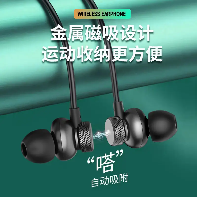 Wireless Bluetooth Headset with Digital Display & Magnetic Suction - Image 10