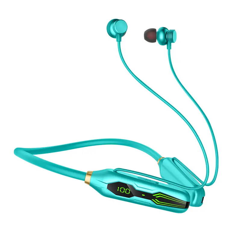 Wireless Bluetooth Headset with Digital Display & Magnetic Suction - Image 12