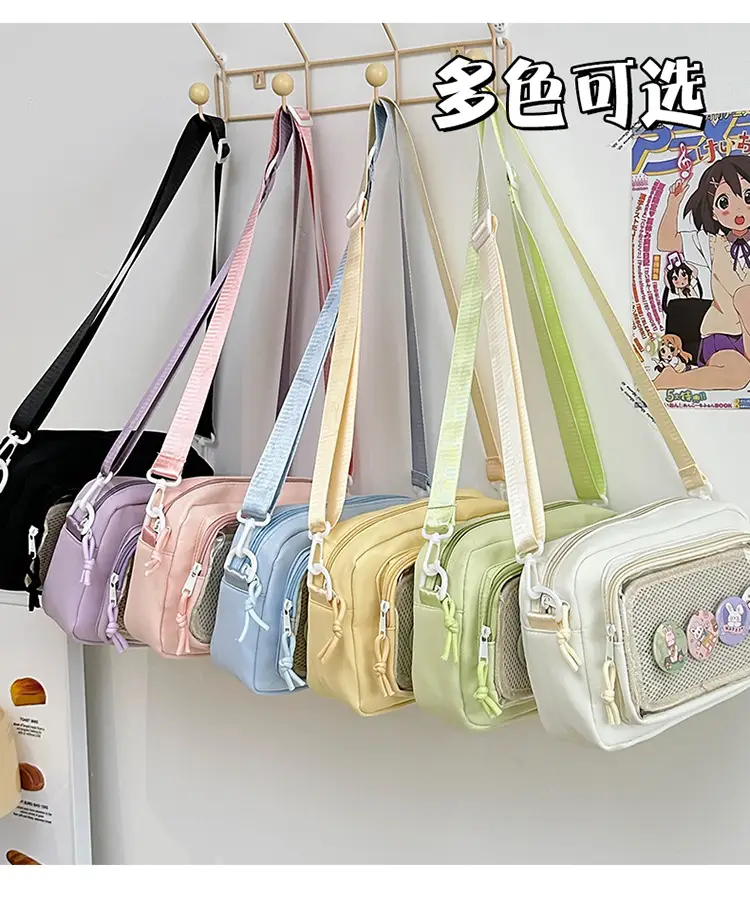 Pink Transparent Shoulder Crossbody Bag for Girls — feature 6