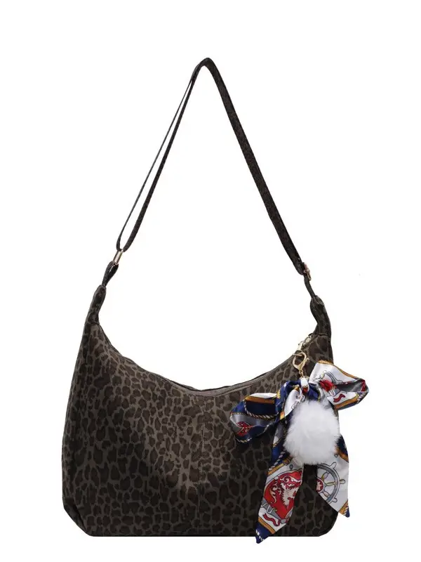Leopard Print Crossbody Bag for Women 2024