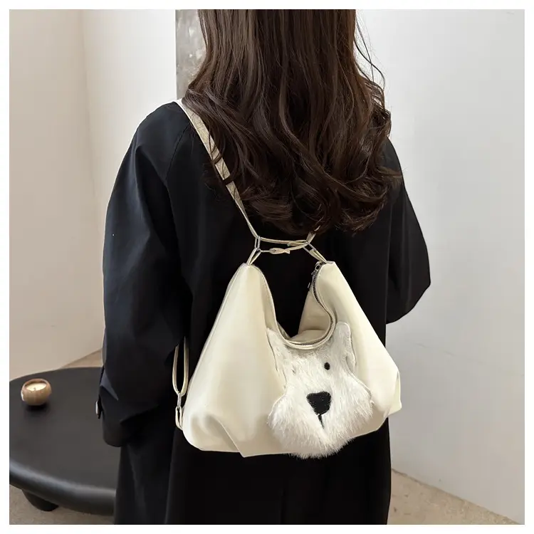 Brown Teddy Bear Shoulder Bag for Girls 2024 — feature 10