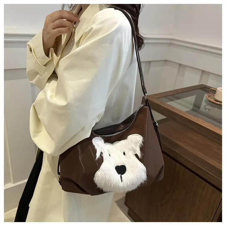 Brown Teddy Bear Shoulder Bag for Girls 2024 — feature 7