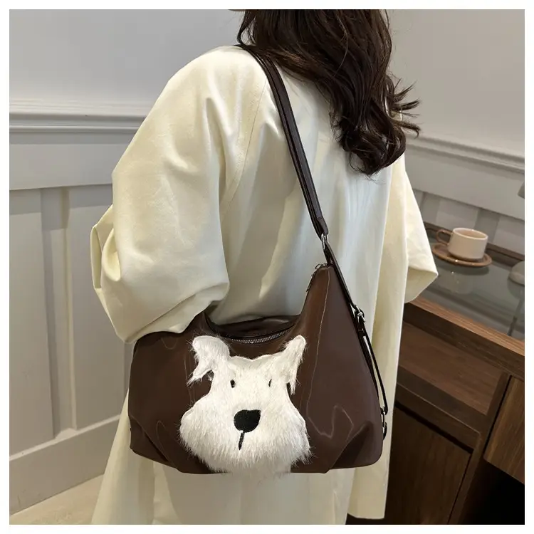 Brown Teddy Bear Shoulder Bag for Girls 2024 — feature 9