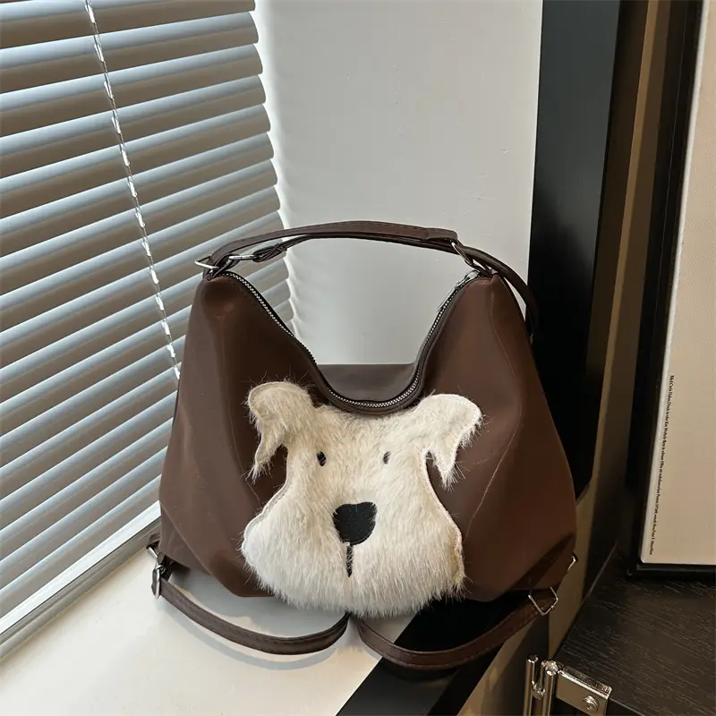Brown Teddy Bear Shoulder Bag for Girls 2024 - Image 3