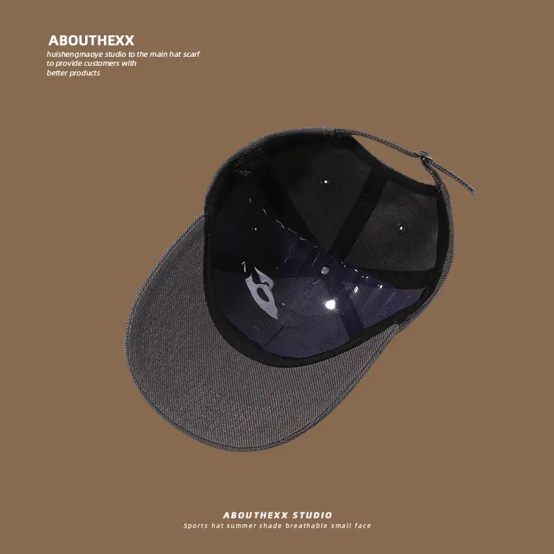 American-style Retro Washed Old Letter Hat for Women — feature 11